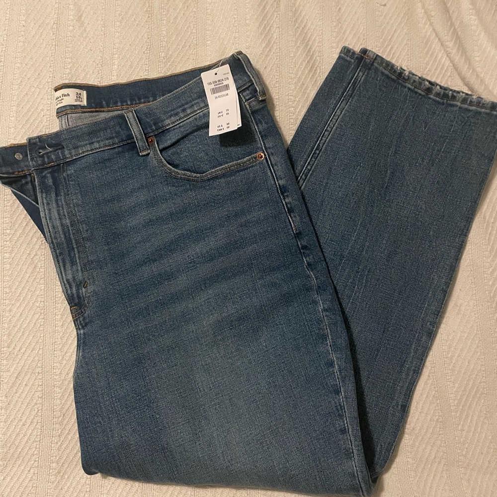 Abercrombie & Fitch Light Blue Denim Jeans